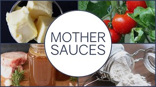 5 Mother Sauces in 5 Minutes [upl. by Nomolos475]