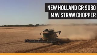 New Holland CR 9080 MAV Straw Chopper  2012 [upl. by Mercola]