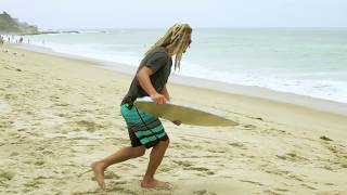 HOW TO SKIMBOARD W World Champion Skimboarder Austin Keen  One Step Drop [upl. by Sharai]