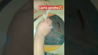 how to make  delicious lacha paratha 😍 لچھا پراٹھا lachaparatharecipe [upl. by Bruni]