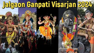 Jalgaon Ganpati Visarjan Utsav 😍 2024 jalgoan [upl. by Anyalram20]