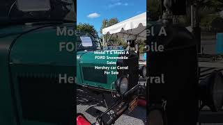 1927 FORD MODEL T SNOW TRUCK HERSHEY fall car corral for sale [upl. by Onyx]