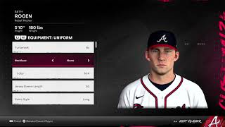 MLB The Show 24  editing roster and setting up franchise [upl. by Ainesy]