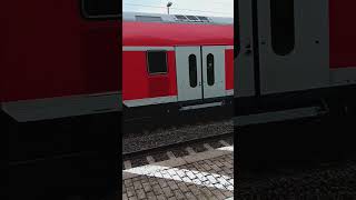 Ausfahrt aus ELMSHORN RE 70 nach Hamburg hauptbahnhof railway train hamburg [upl. by Eciened400]