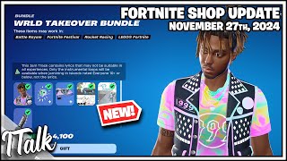 NEW JUICE WRLD SKIN amp MORE RETURNS Fortnite Item Shop November 27th 2024 [upl. by Anairt]