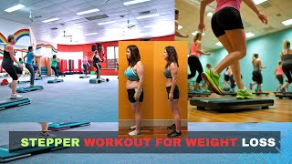 stepper workout for weight loss 🏋️‍♀️  stepper workout beginner❤️ [upl. by Cloutman]