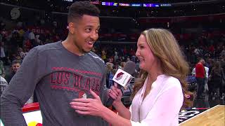 CJ McCollum quotI dont doubt myself when Im missing shotsquot  March 12 2019 [upl. by Adelaide]