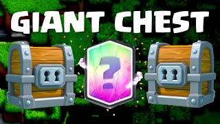 GIANT CHEST OPENING ★ LEGENDARY • RIESENTRUHE  LEGENDARY LUCK ♕ Clash Royale  Deutsch [upl. by Sirrad]