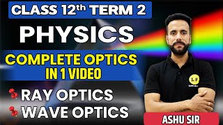 CBSE Class 12  Physics Complete Optics Revision  Ray Optics and Wave Optics In One Shot [upl. by Dowdell987]