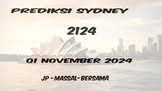 PREDIKSI SDY POOLS 01 NOVEMBER 2024BOCORAN ANGKA KEPALA EKOR TOGEL SYDNEYANGKA TOGEL SDY HARI INI [upl. by Aerdnaek]