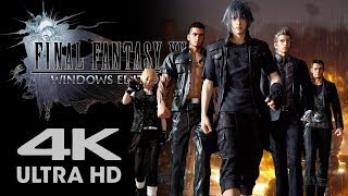 4K Ultra HD Final Fantasy XV Windows Edition  Announcement trailer [upl. by O'Donoghue]