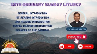 18th Ordinary Sunday  Konkani Liturgy [upl. by Pinsky891]