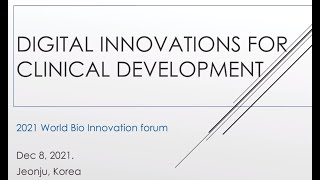 Digital Innovations for Clinical Development  Terttu Haring [upl. by Denae]