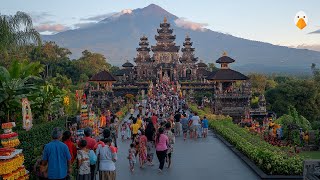 Besakih Temple Bali🇮🇩 The Largest and Holiest Temple in Bali 4K HDR [upl. by Irotal]