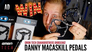 Crankbrothers Stamp 7 MacAskill Edition Pedals  GMBN Tech Unboxing [upl. by Trotter]