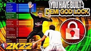 NEW BEST PERIMETER LOCKDOWN BUILD IN NBA2K22  BEST BADGES The Best Shooting Lock Build NBA 2K22 [upl. by Bryna722]