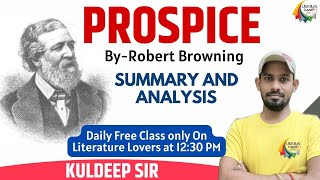 Prospice By Robert Browning summary and explanation  English Literature [upl. by Mathe]