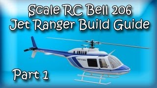 Scale RC Bell 206 Jet Ranger Build pt 1  RC Aerodyne [upl. by Vincenz]