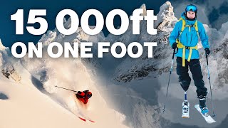 Losing a leg then ski touring 6500ft a day [upl. by Akselav]