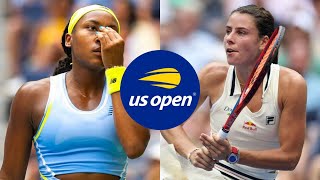 Coco Gauff out of US Open as Emma Navarro inflicts second collapse  Tennis News [upl. by Arno]