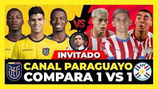 Comparación jugador por jugador Ecuador vs Paraguay  Fecha 9 Eliminatorias Mundial 2026 🇪🇨🇵🇾🏆 [upl. by Kirred]