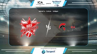 ZILIO MAVERICKS VS ICA GLADIATORS  ARCHITECTS PREMIER LEAGUE  SEASON 2  MATCH 4 [upl. by Kolivas546]