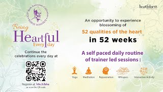 Being Heartful Every Day  A selfpaced daily routine of trainer led sessions [upl. by Inness]