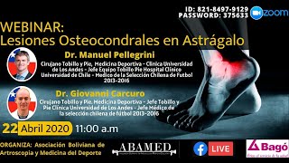 ABAMED  Lesiones Osteocondrales en Astrágalo [upl. by Etnauq]