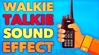 Police Walkie Talkie Sound Effect  Sound Of Police Radio Chatter  Police Radio Sound Effect [upl. by Novoj]