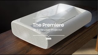 The Premiere 4K Laser Smart Projector  Samsung [upl. by Adhern981]