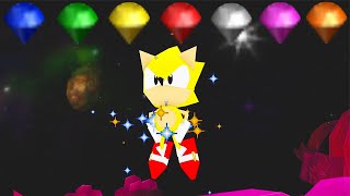 SONIC RECHARGED How to get ALL Chaos Emeralds Medals Hidden Characters and Badges Roblox [upl. by Sluiter]