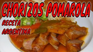 ✅✅CHORIZOS a la POMAROLA ✅✅CHORIZOS CRIOLLOS✅CHORIZO EN CACEROLA✅✅COMO hacer CHORIZOS a la POMAROLA [upl. by Weisbart]