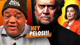 Steve Bannon FREED From Prison Issues WARNING to Nancy Pelosi [upl. by Ailsun]