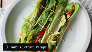 Hummus Lettuce Wraps [upl. by Ydolem616]