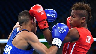 Galal Yafai GBR vs Joahnys Argilagos CUB Rio 2016 Olympics 48kg [upl. by Ecyoj]