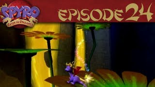 Lets Play Spyro Enter the Dragonfly  Giant Bees  Giant Flowers 24 [upl. by Netneuq252]