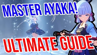 ULTIMATE Ayaka Guide  ALL Weapons RANKED Teams and MORE Genshin Impact [upl. by Higley]