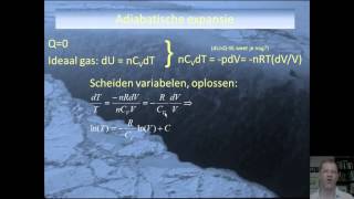 Warmteleer 4 3 Adiabatische expansie [upl. by Nanon581]