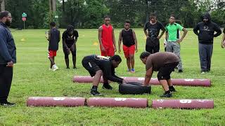 CRADOCK MIDDLE SCHOOL 🏈 CONDITIONING [upl. by Mcgill]