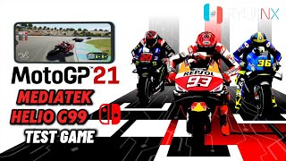 Test Game Moto GP 21 Switch Ryujinx Di Mediatek Helio G99 [upl. by Elorak]