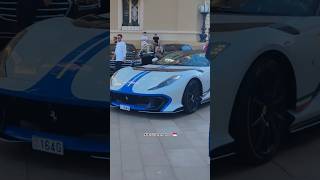 Billionaire in Casino MonteCarlo with amazing Ferrari supercarsmonacolifestyleluxuryshorts [upl. by Anahahs]