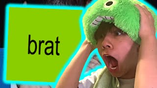 Charli xcx  BRAT REACTION [upl. by Leonard141]