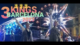 CABALGATA DE LOS REYES MAGO EN BARCELONA 2023 [upl. by Frederic]