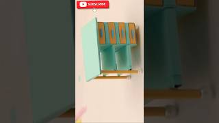 Make a study table from paper box  shorts diy origami craft art Cutestcteator [upl. by Ttirrem288]