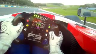 Carter Williams British F3 Onboard Donington Park National [upl. by Oriole99]