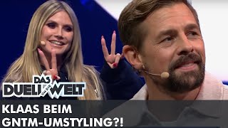 Klaas beim GNTMUmstyling  Heidi Klum gelangt undercover ins Studio  Gesticus Maximus DUDW [upl. by Tepper]