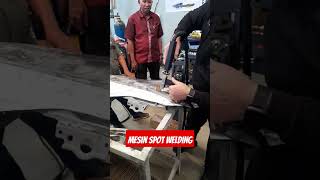 Mesin Spot Weldingbodyrepair bengkelmobilspot welding [upl. by Onitram]