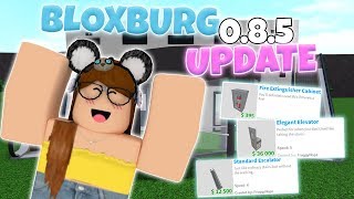 NEW BLOXBURG UPDATE 085 [upl. by Enaj]