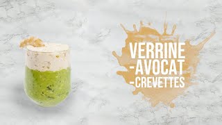 VERRINE AVOCAT CREVETTES  Marams Cooking [upl. by Lemra]