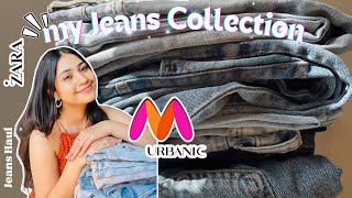 Myntra HighWaist Jeans TryOn Haul WideLeg Straight Fit amp Bootcut JeansRenigraphy [upl. by Mojgan]